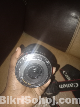 Canon 75-300 zoom lense (exchange possible with prime lense)